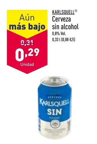 ALDI Cerveza Sin Alcohol oferta