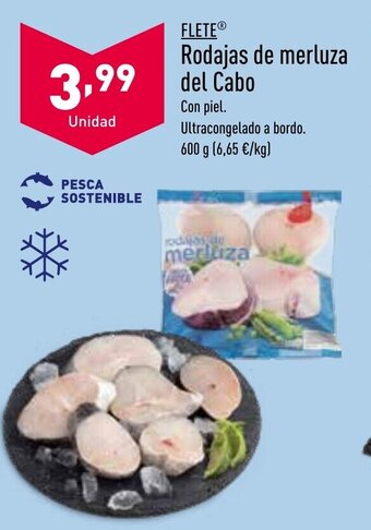 ALDI Rodajas De Merluza Del Cabo oferta