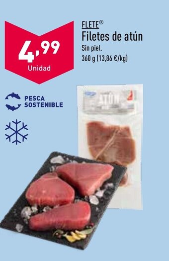 ALDI Filetes de Atún oferta