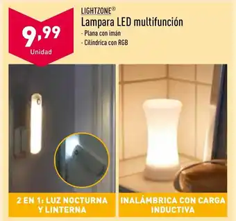 ALDI Lampara LED Multifunción oferta