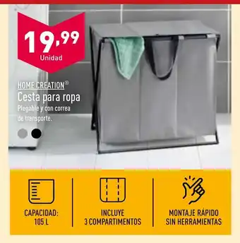 ALDI Cesta Para Ropa oferta