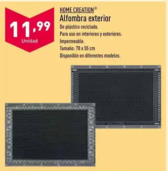ALDI Alfombra Exterior oferta