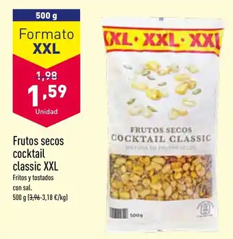 ALDI Frutos Secos Cocktail Classic XXL oferta