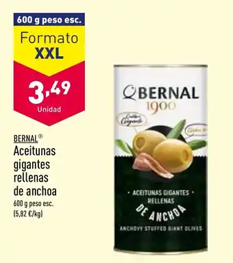 ALDI Aceitunas Gigantes Rellenas De Anchoa oferta