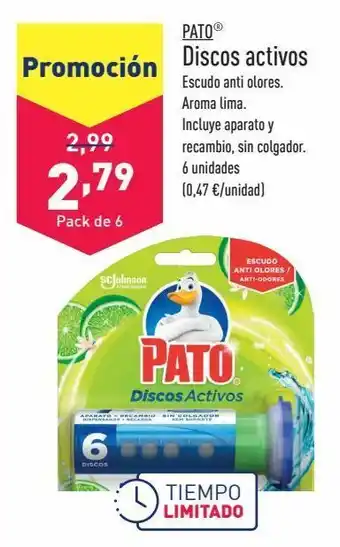 ALDI Discos activos pato oferta
