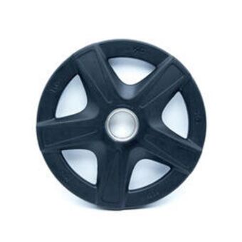 Decathlon Disco olímpico premium fuerza adulto negro oferta