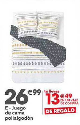 GiFi Juego de cama polialgodón oferta