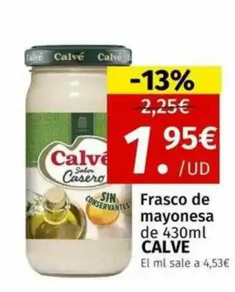 Maskom Supermercados Frasco de mayonesa calve oferta