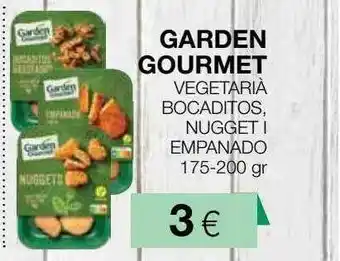 Plusfresc Garden gourmet vegetaria bocaditos nugget i empanado oferta