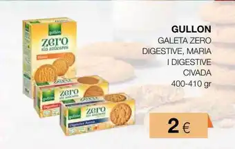 Plusfresc Gullon galeta zero digestive maria i digestive civada oferta