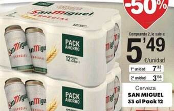 SPAR Cerveza san miguel oferta