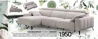Chaiselongue modelo arcady