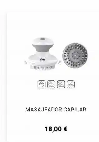 Body masajeador capilar 18,00 €