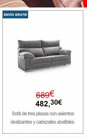 Sofás tres