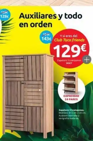 Tuco Zapatero oferta