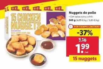 Lidl Nuggets oferta