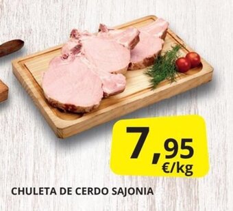 Supermercados MAS Chuleta de cerdo sajonia oferta
