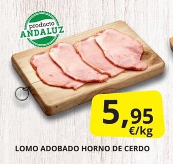 Supermercados MAS Lomo adobado horno de cerdo oferta