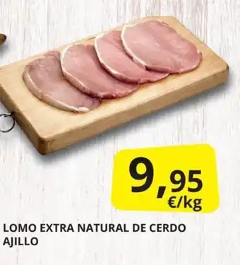 Supermercados MAS Lomo extra natural de cerdo ajillo oferta