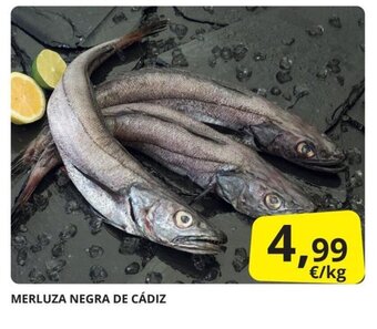 Supermercados MAS Merluza negra de cádiz oferta