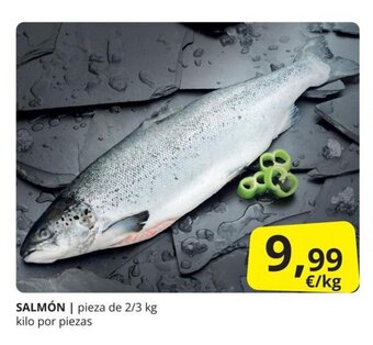 Supermercados MAS Salmón oferta