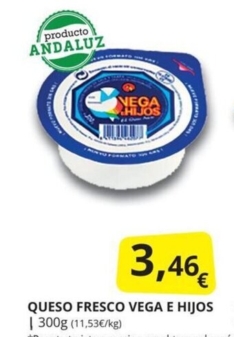 Supermercados MAS Queso fresco vega e hijos oferta