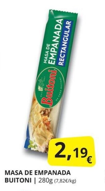 Supermercados MAS Masa de empanada buitoni oferta