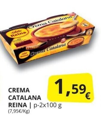 Supermercados MAS Crema catalana reina oferta
