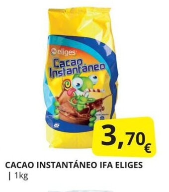 Supermercados MAS Cacao instantáneo ifa eliges oferta