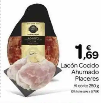 Supermercados El Jamón Lacón cocido ahumado placeres oferta