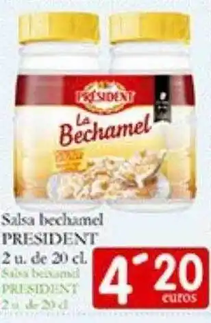 Supermercados Bip Bip Salsa bechamel president oferta