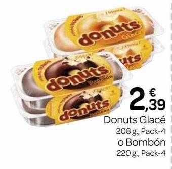 Supermercados El Jamón Donuts glacé o bombón oferta