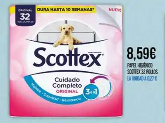 Claudio Papel higiénico scottex 32 rollos oferta