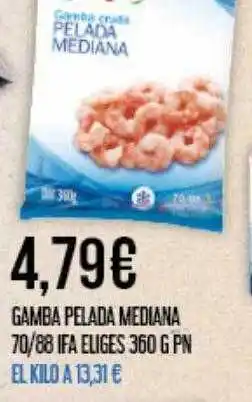 Claudio Gamba pelada mediana 70-88 ifa eliges oferta