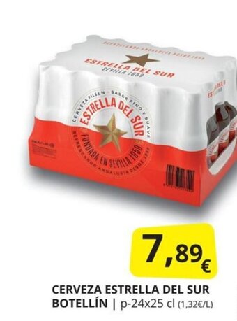 Supermercados MAS Cerveza estrella del sur botellin oferta