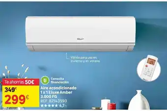 Leroy Merlin Aire acondicionado 1x1 eluxe amber 3.000 fg oferta