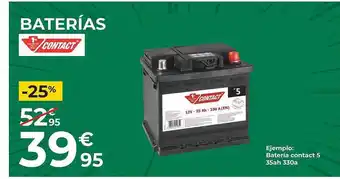 Feu Vert Baterias contact oferta