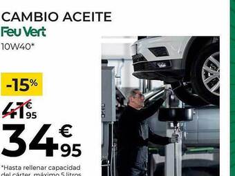 Feu Vert Cambio aceite feu vert oferta