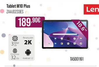 MR Micro Tablet m10 plus lenovo oferta