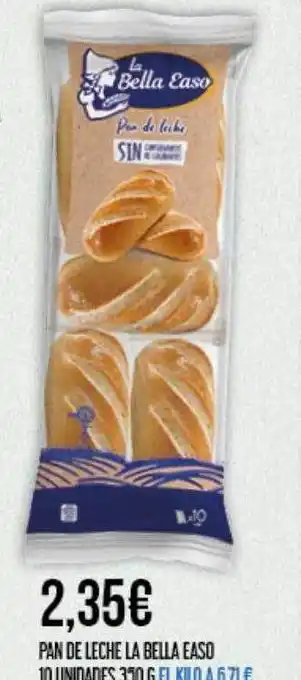 Claudio Pan de leche la bella easo 10 oferta