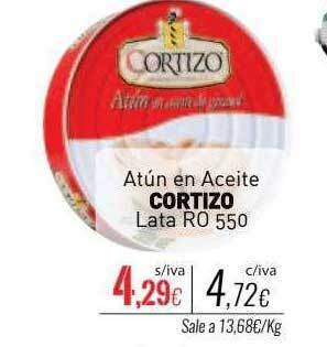 Cuevas Cash Atún en aceite cortizo oferta