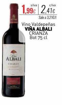 Cuevas Cash Vino valdepeñas viña albali crianza oferta