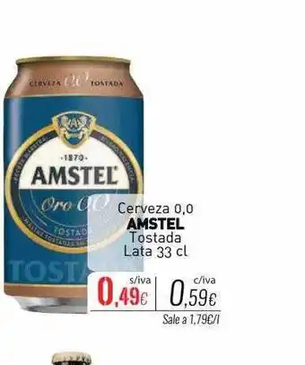 Cuevas Cash Cerveza 0.0 amstel tostada oferta