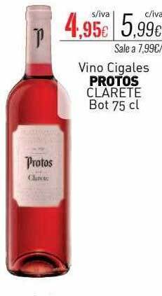 Cuevas Cash Vino cigales protos clarete oferta