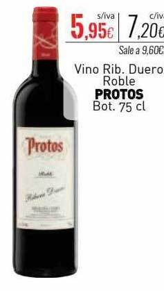 Cuevas Cash Vino rib duero roble protos oferta