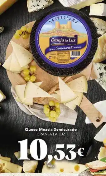 Gadis Queso mezcla semicurado granja la luz oferta