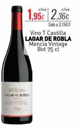 Cuevas Cash Vino t castilla lagar de robla mencia vintage oferta