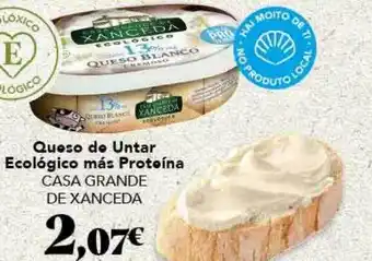 Gadis Queso de untar ecológico más proteína casa grade de xanceda oferta