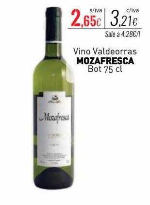 Cuevas Cash Vino valdeorras mozafresca oferta