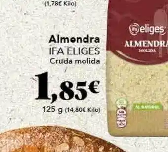Gadis Almendra ifa eliges cruda molida oferta
